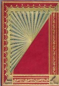 enquadernació estil cortina