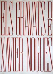 els gravats de xavier nogues