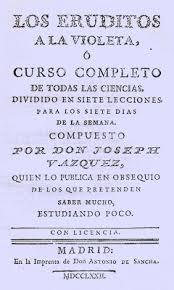 los eruditos a la violeta