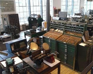 Workshop display in the MIAT, Ghent, Belgium