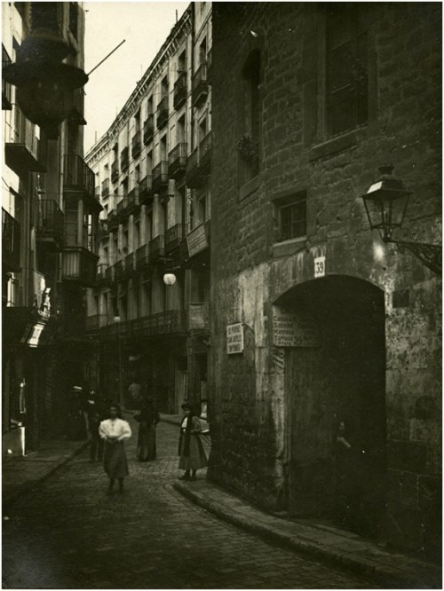 carrer Tapineria ampliació via Laietana 1905