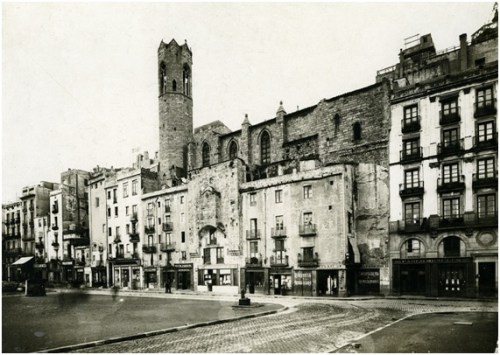 Carrer Tapineria Arxiu Fotogràfic Barcelona 1929 Brangulí