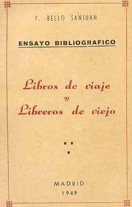 libros de viaje y libreros de viejo